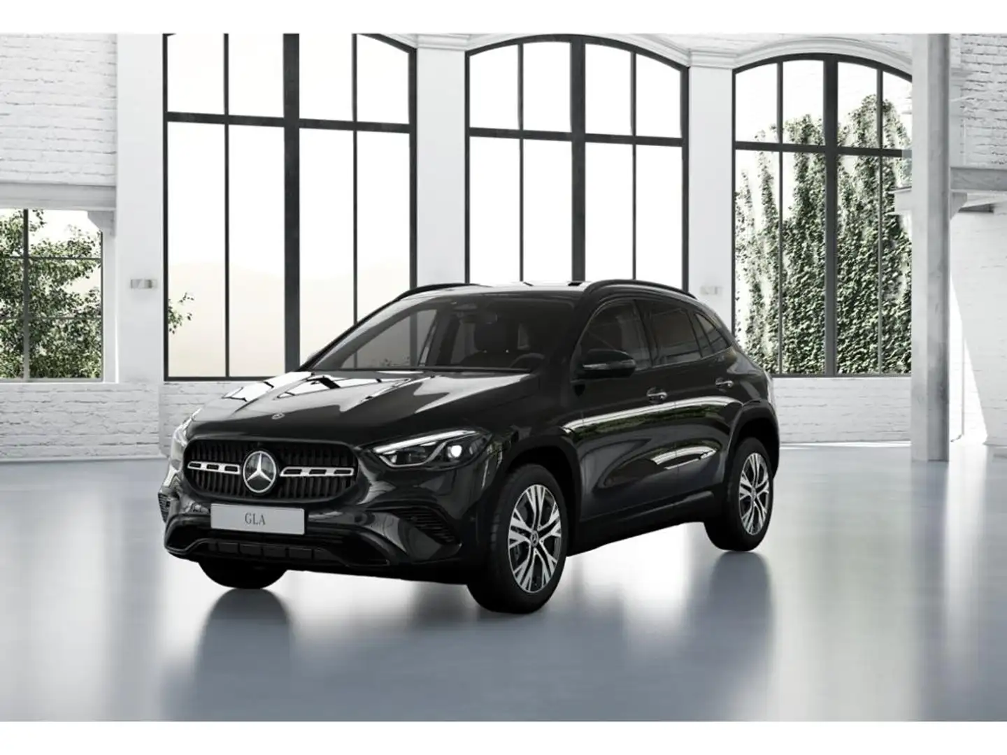 Mercedes-Benz GLA 200 Progressive Line+Night+AHK+DISTR+KEYLESS Schwarz - 2
