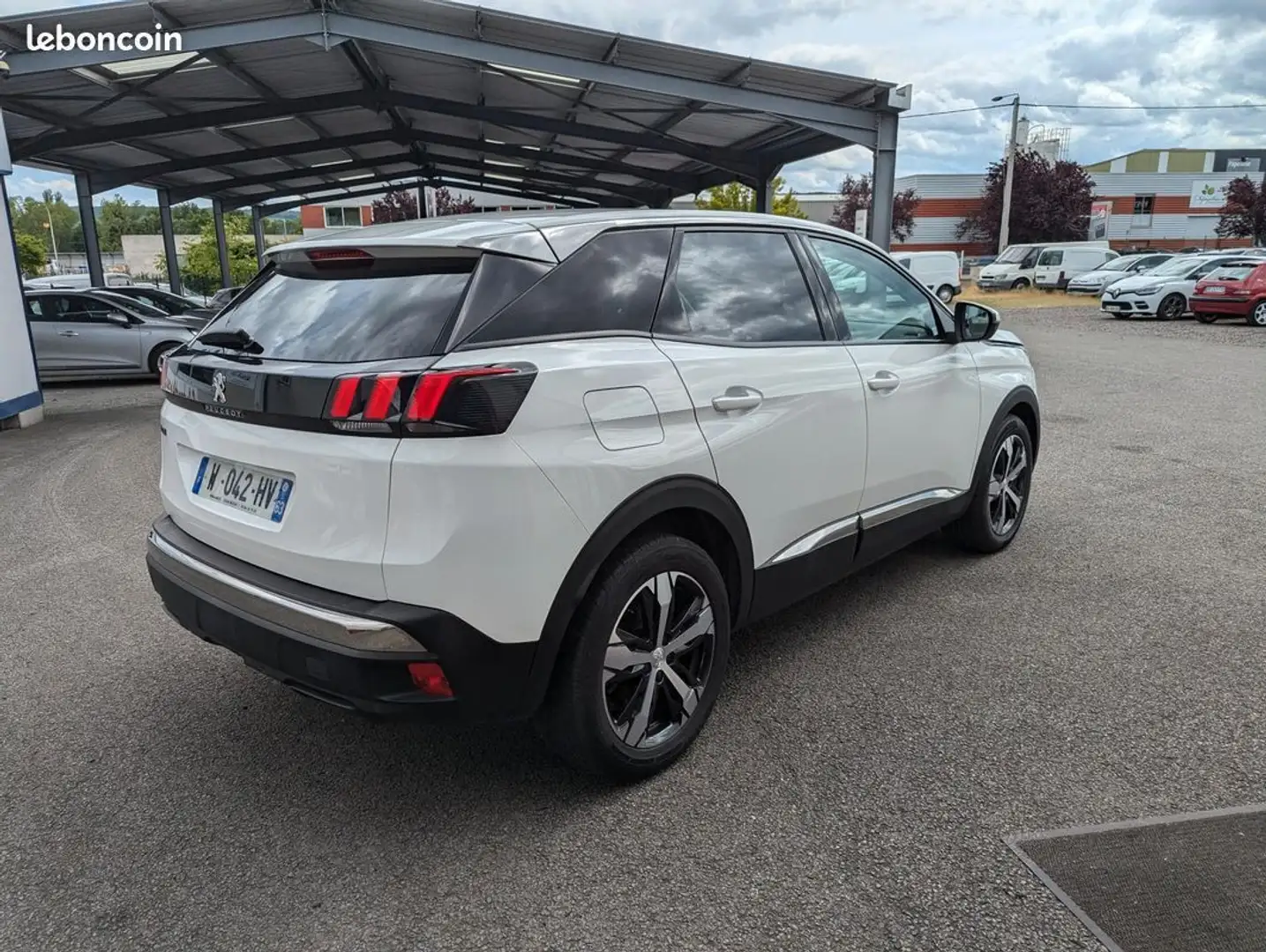 Peugeot 3008 1.5 blue hdi 130 allure Blanc - 2