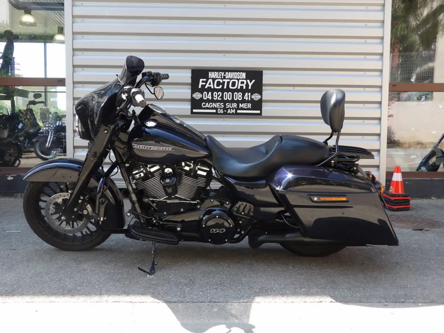 Harley-Davidson Road King Bleu - 2