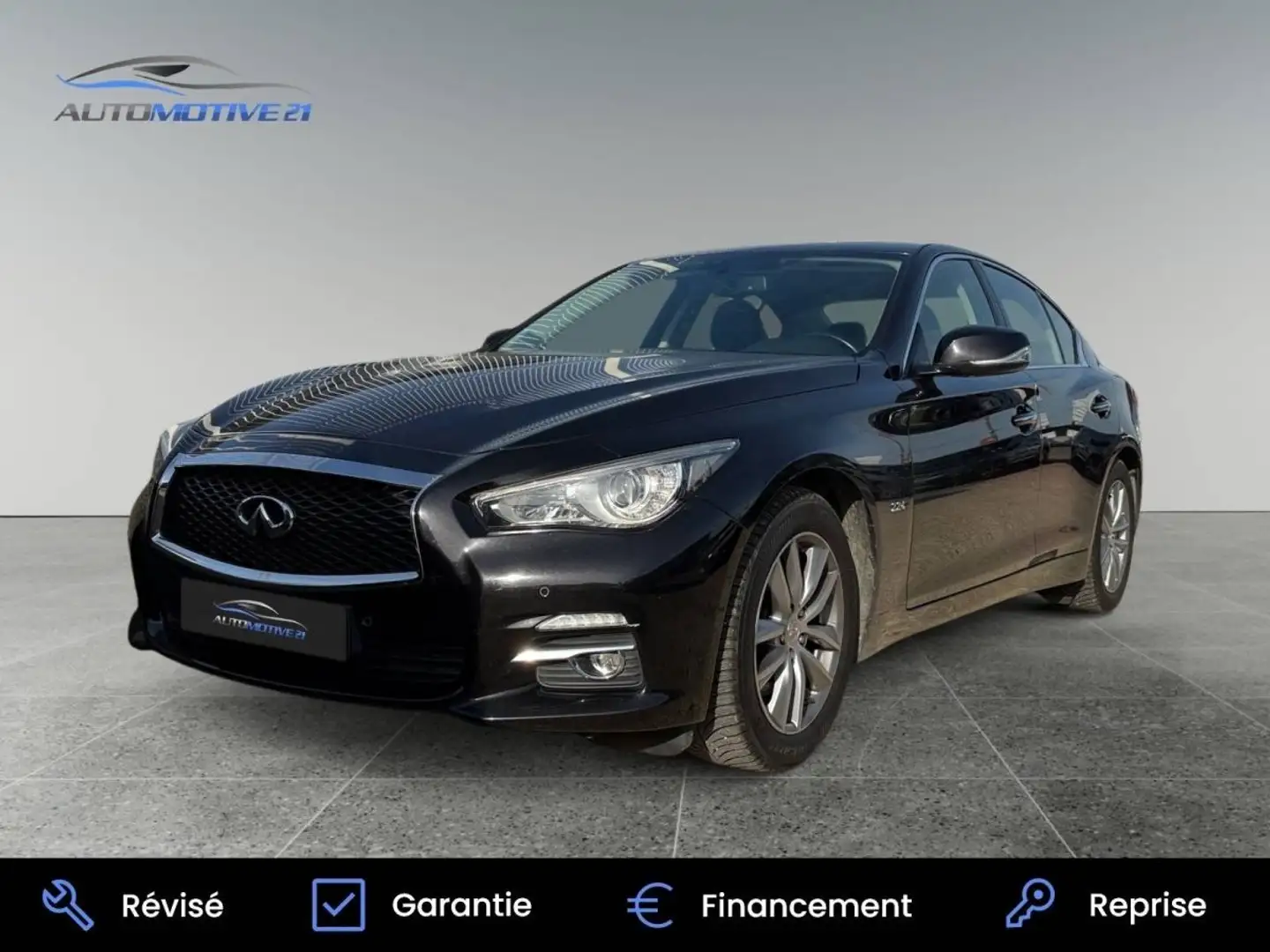 Infiniti Q50 2.2d Premium BVA Noir - 1