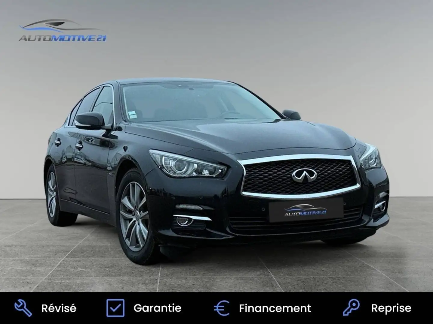 Infiniti Q50 2.2d Premium BVA Fekete - 2