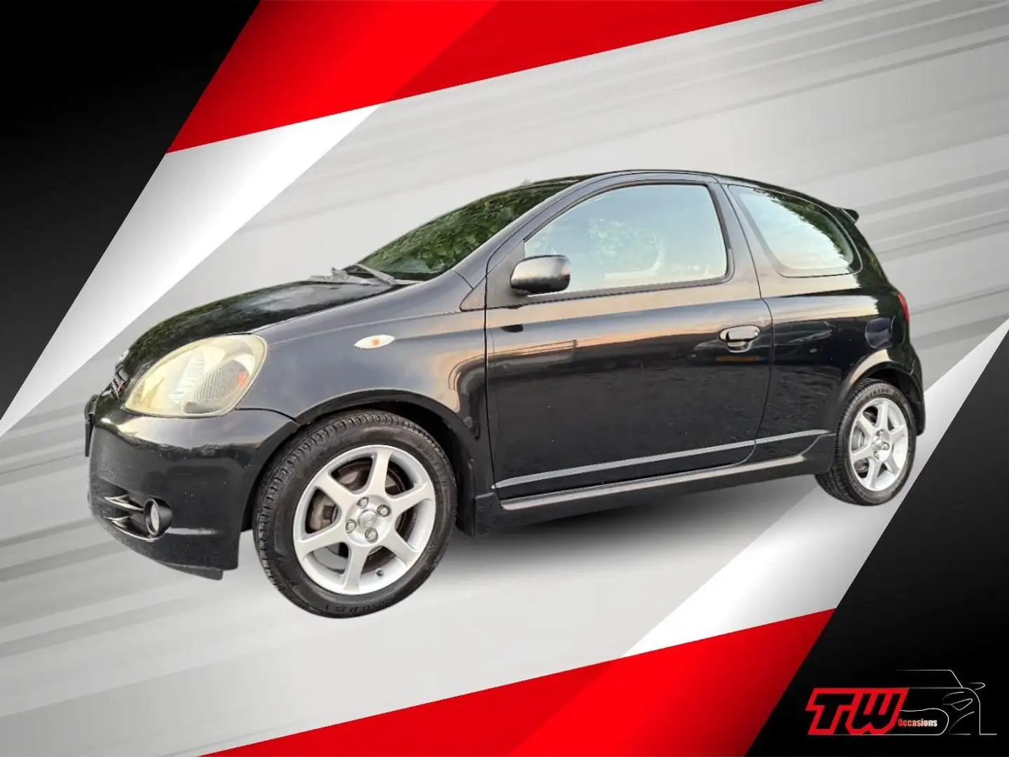 Toyota Yaris 1.5 VVT-i T-Sport | NWE APK | AIRCO | ELEK PKKT Zwart - 1