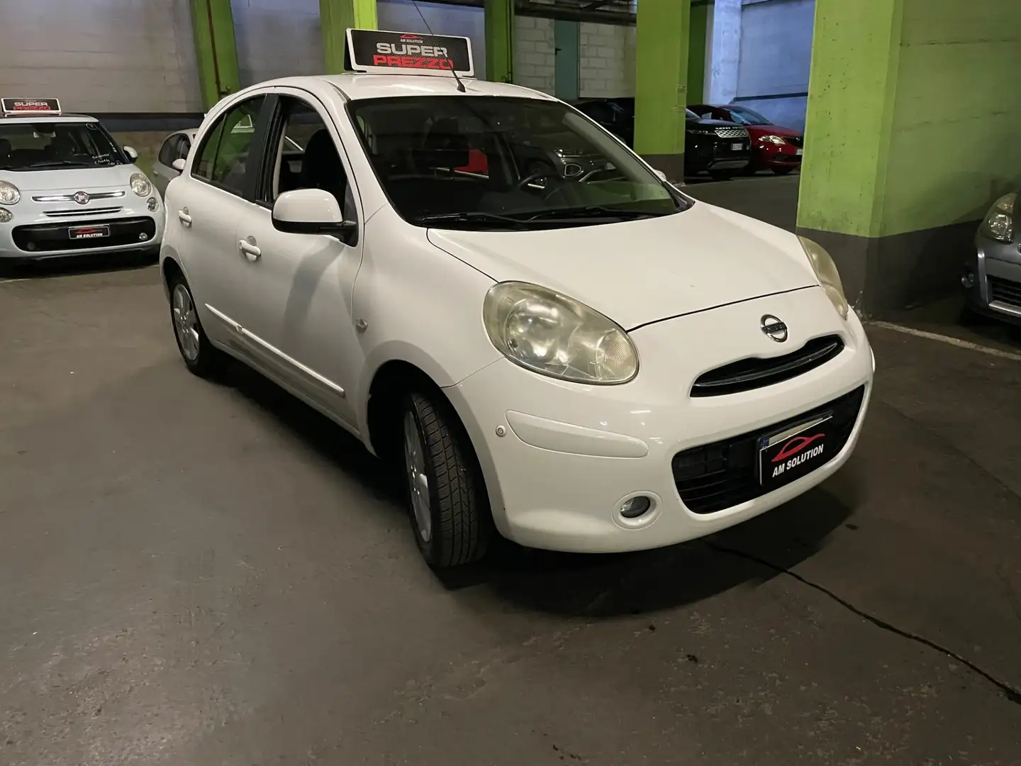 Nissan Micra 1.2 Neopatentati Euro 5 Bianco - 2