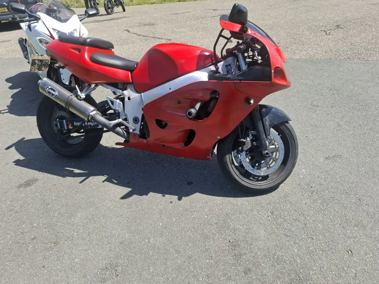 Suzuki GSX-R 600 srad verlengd  prijs verlaagd Rood - 2
