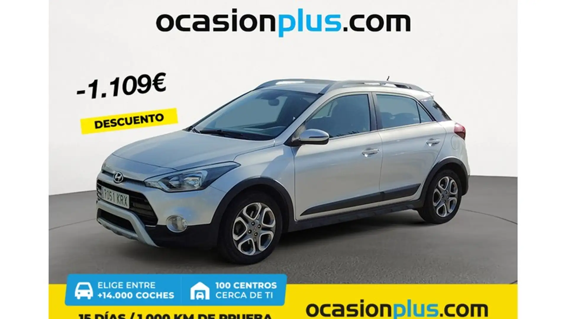 Hyundai i20 1.0 TGDI Tecno 100 Plateado - 1