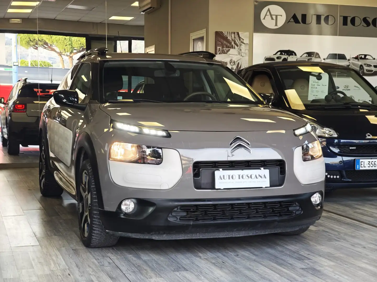 Citroen C4 C4 Cactus 2014 Cactus 1.6 e-hdi Shine 92cv etg6 Beige - 1