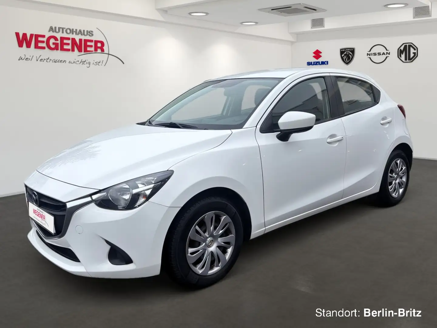 Mazda 2 1.5 MT*SERVOLENKUNG*ALLWETTER*RADIO*ABS* Weiß - 1