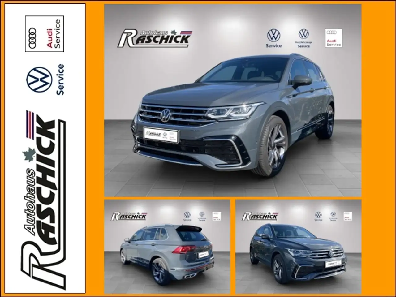 Volkswagen Tiguan 1.5 TSI DSG R-Line LED-Matrix AHK Navi Klima Navi