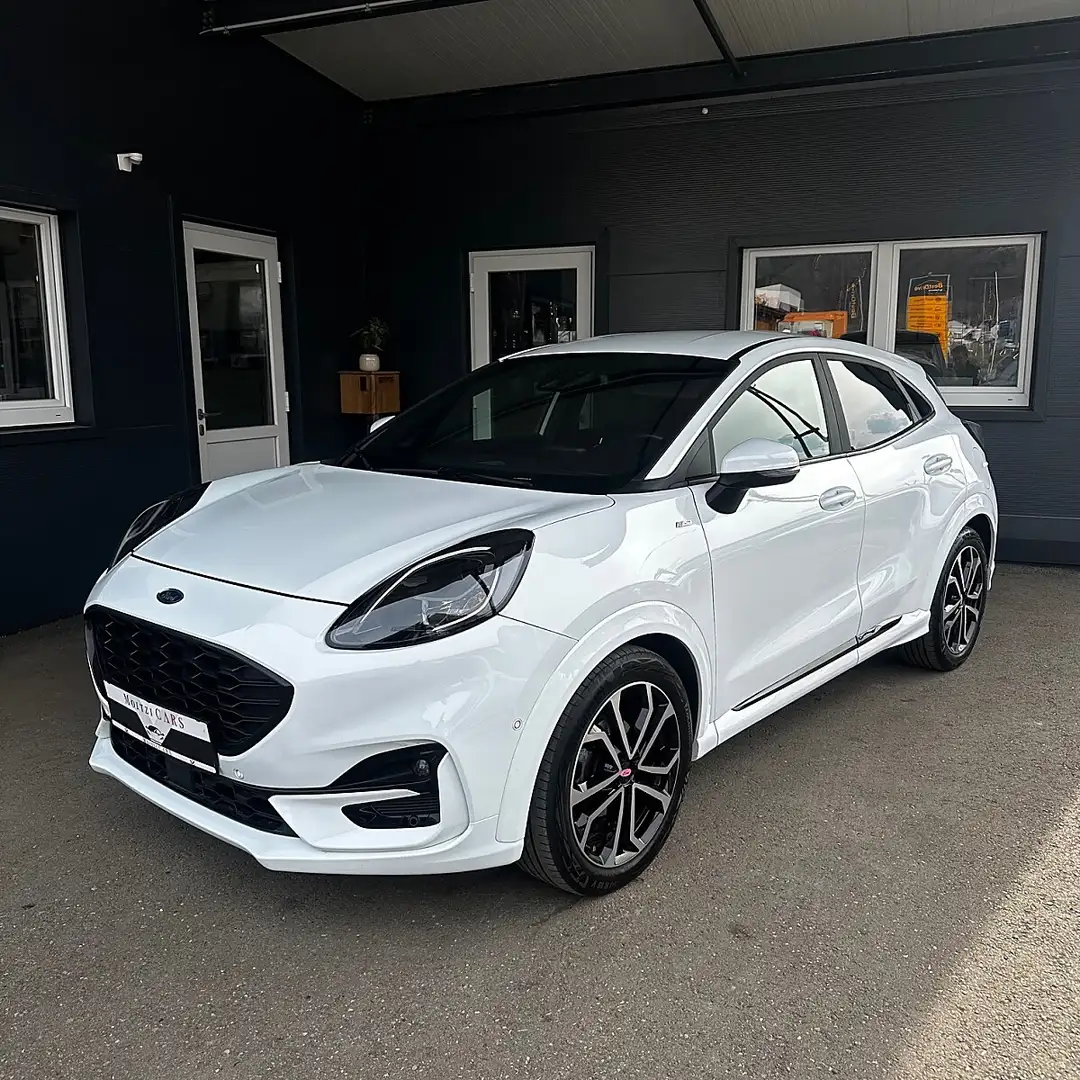 Ford Puma 1,0 EcoBoost Hybrid ST-Line X Weiß - 1