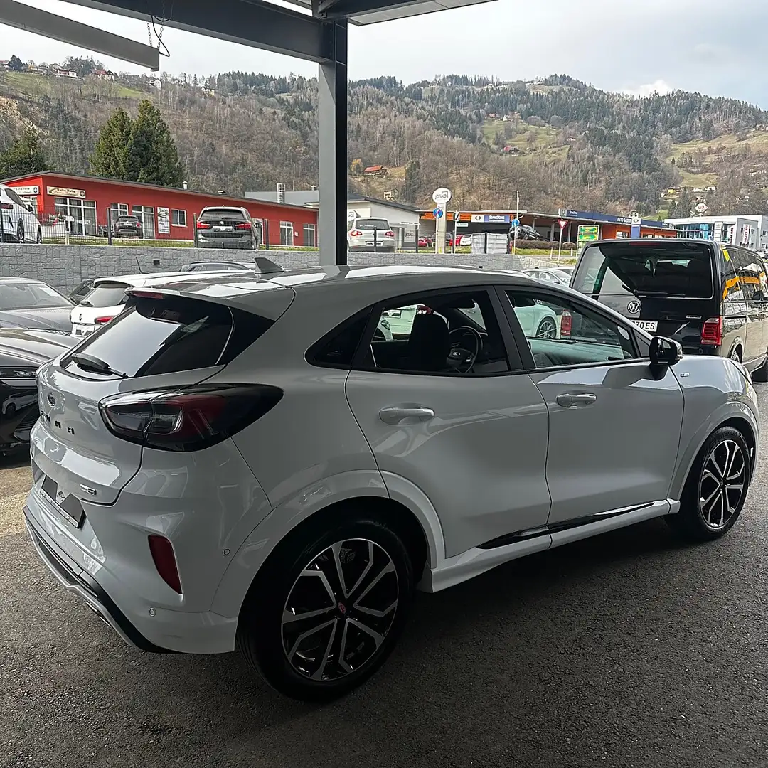 Ford Puma 1,0 EcoBoost Hybrid ST-Line X Weiß - 2