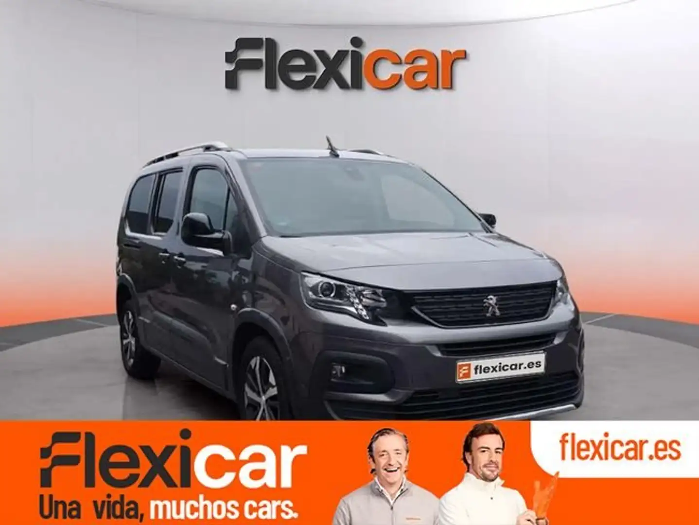 Peugeot Rifter GT Long PureTech 96kW EAT8 7 plazas Gris - 1