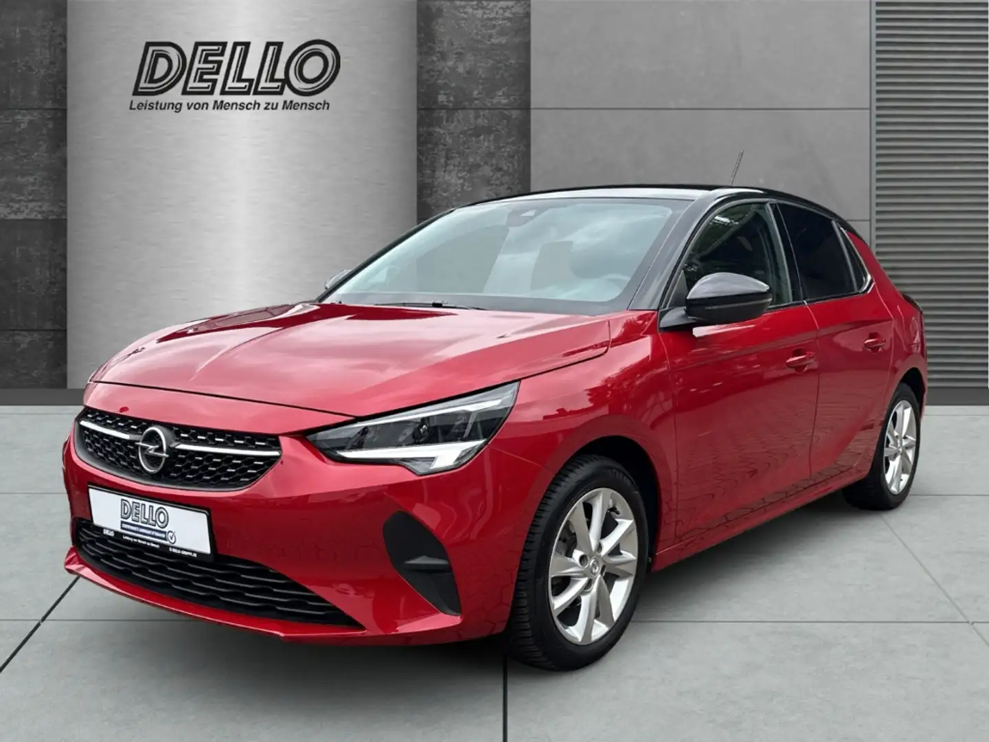Opel Corsa Elegance 1.2 SHZ LenkradHZG Klima PDC Rückfahrkam. Rojo - 1