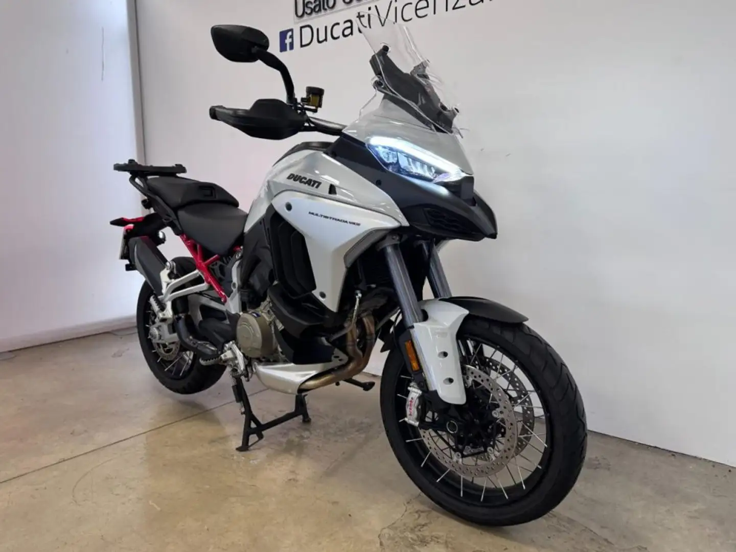 Ducati Multistrada V4 S RADAR ICEBERG SW Bianco - 2