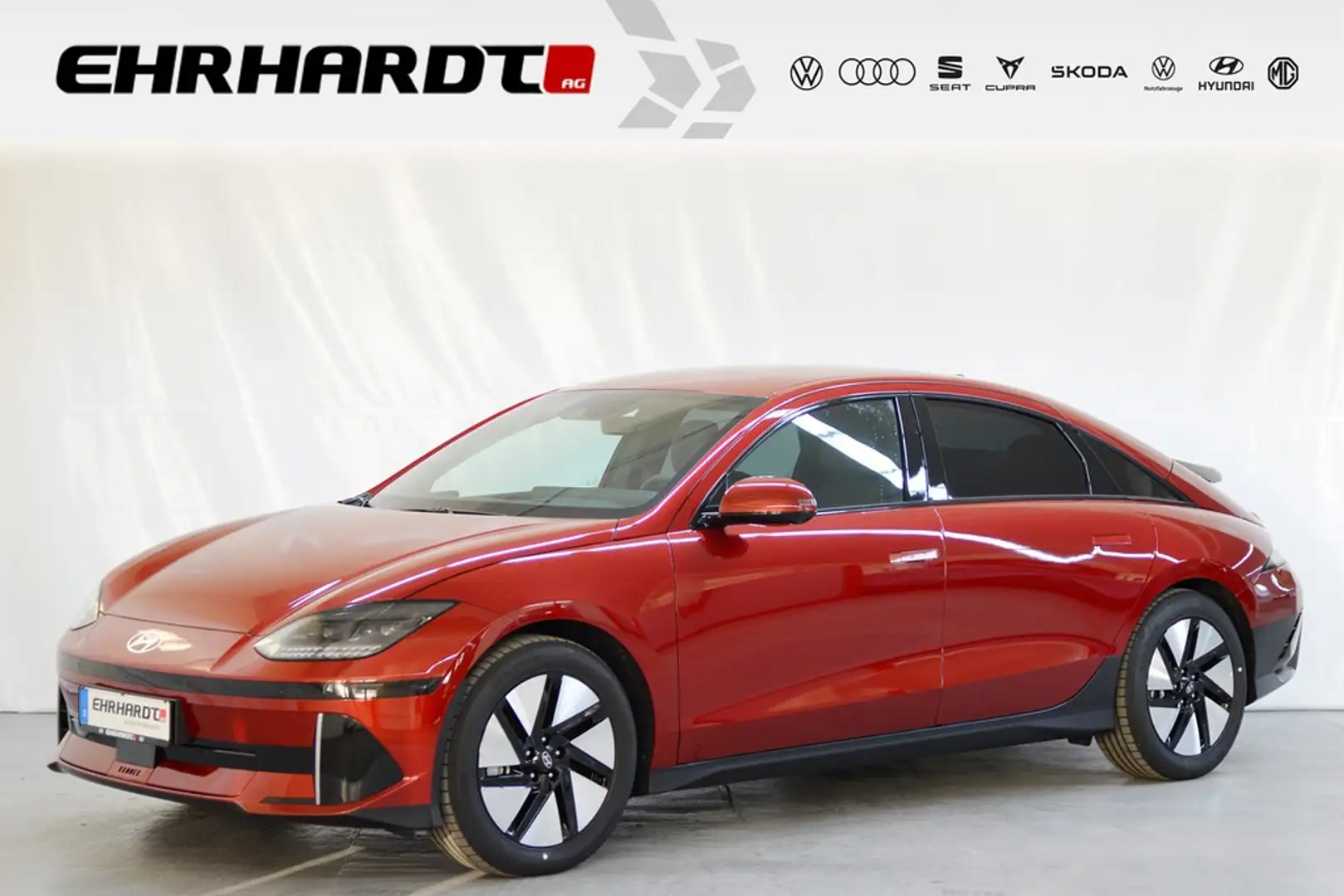 Hyundai IONIQ 6 UNIQ 4WD LED*NAVI*BOSE*HUD*LEDER*SHZ*18" Rot - 1