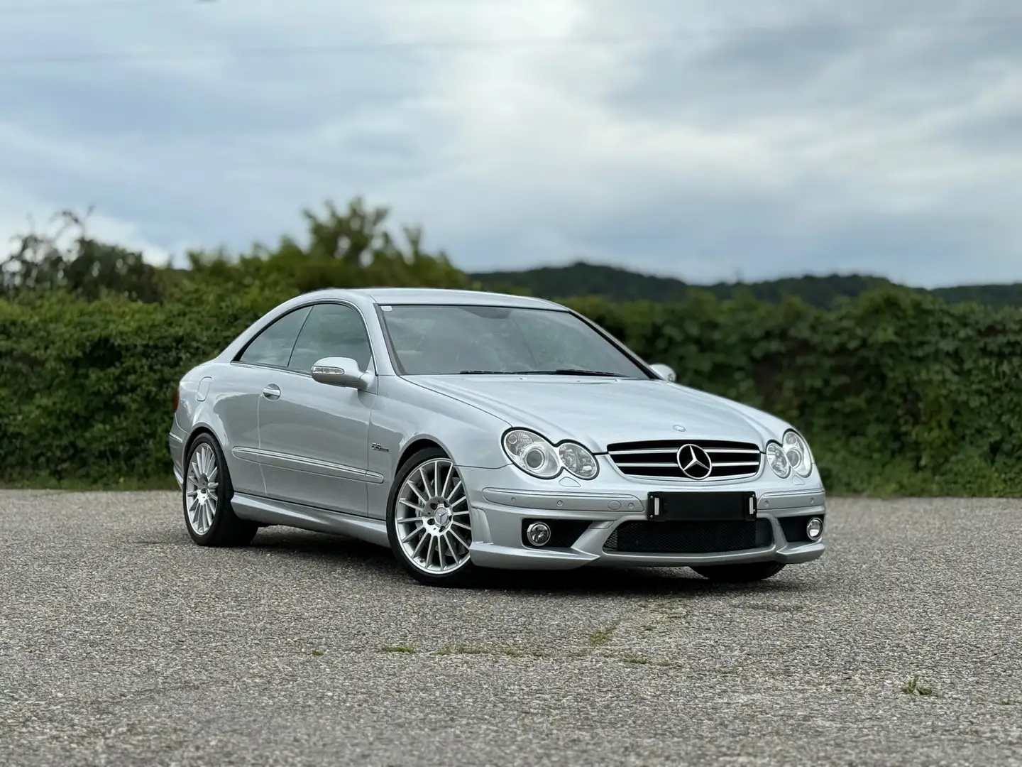 Mercedes-Benz CLK 55 AMG *V8*KLEEMANN-KOMPRESSOR*Harman-Kardon*1of1* Argintiu - 2