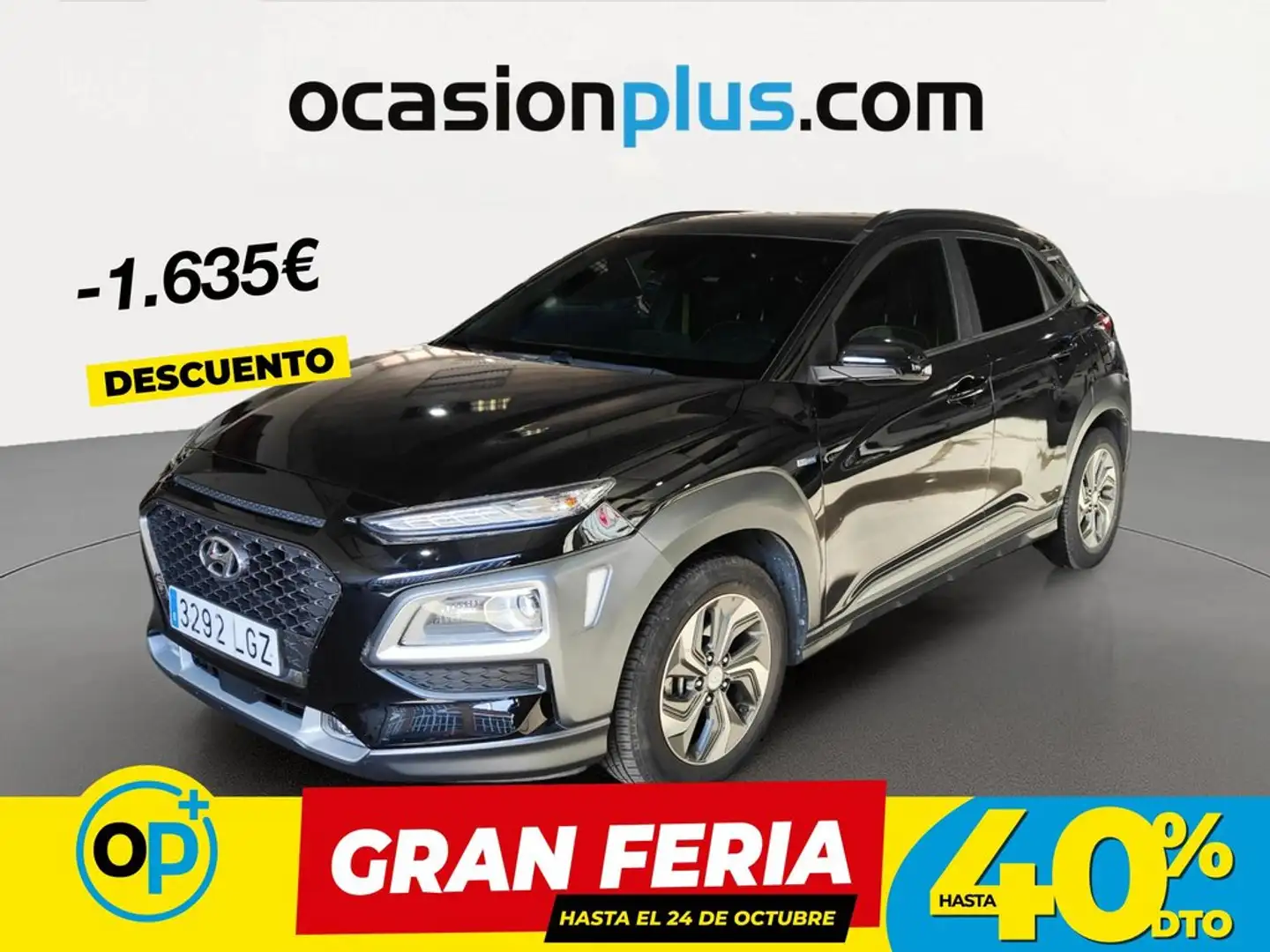 Hyundai KONA HEV 1.6 GDI DT Tecno Lime Negro - 1