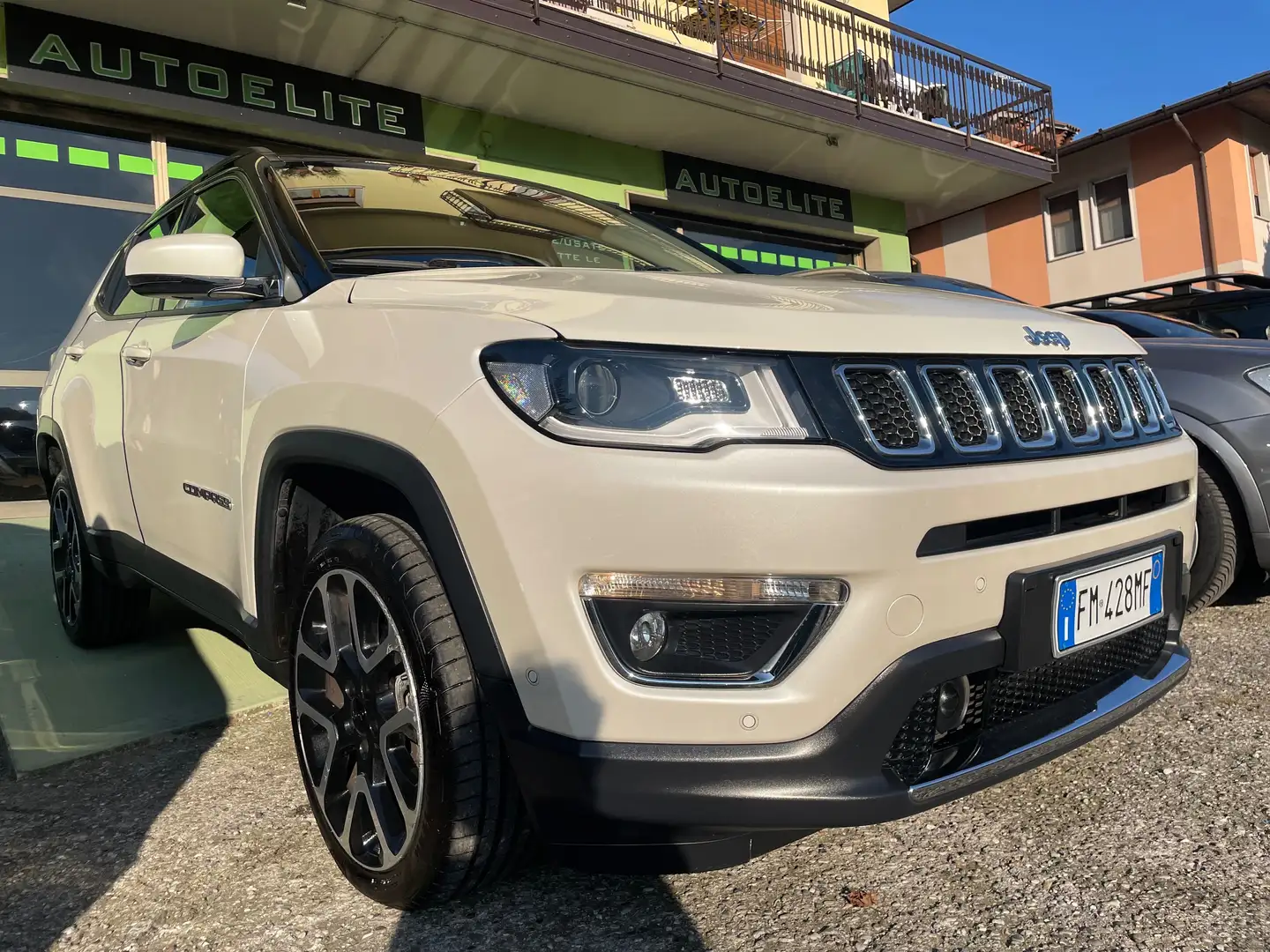 Jeep Compass 2.0 mjt Limited 4wd 140cv Automatica ACC Keyless Bianco - 1