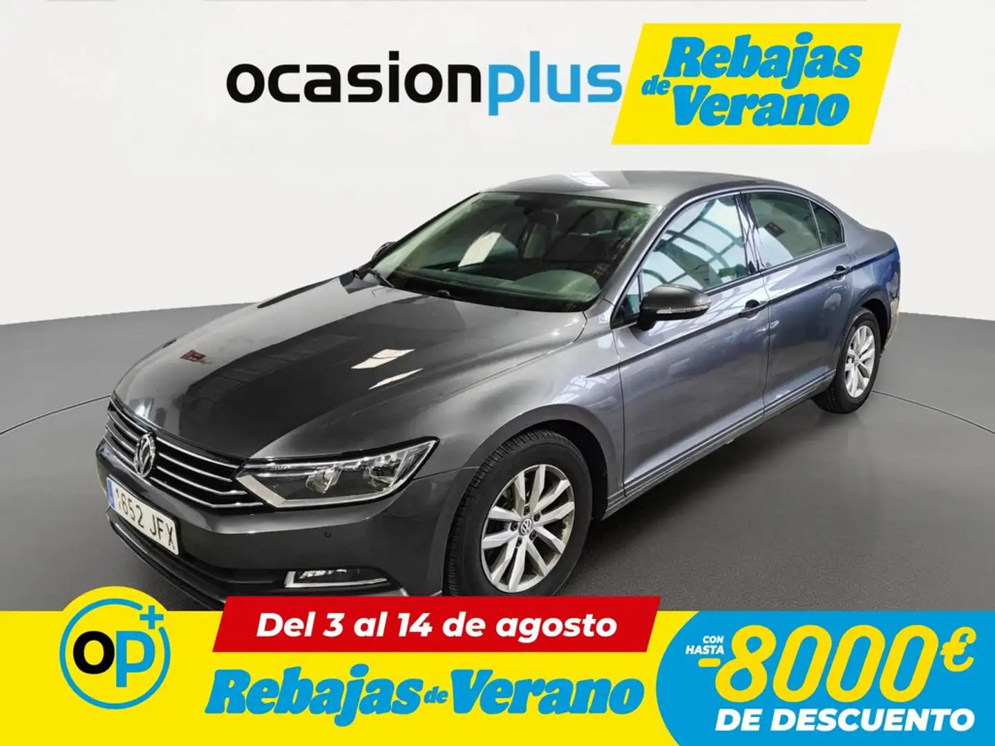 Volkswagen Passat 1.6TDI Edition 88kW Gris - 1