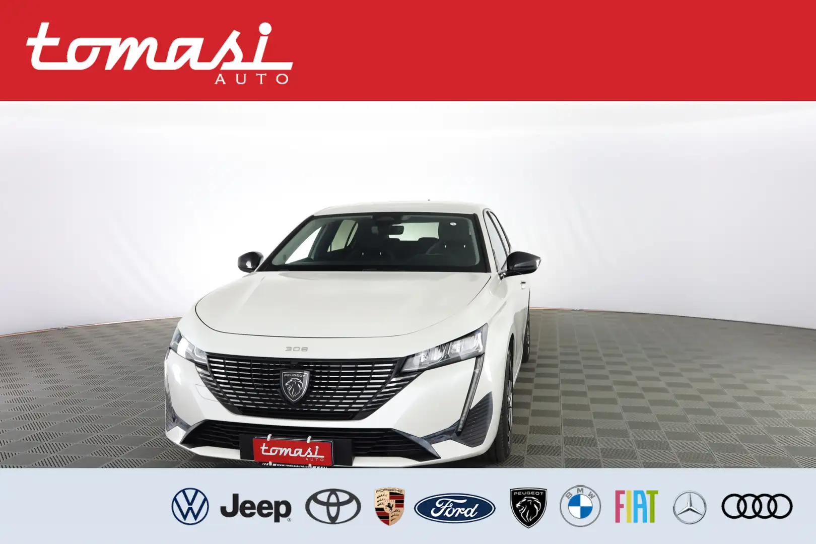 Peugeot 308 308 BlueHDi 130 S&S EAT8 Allure Pack Bianco - 1