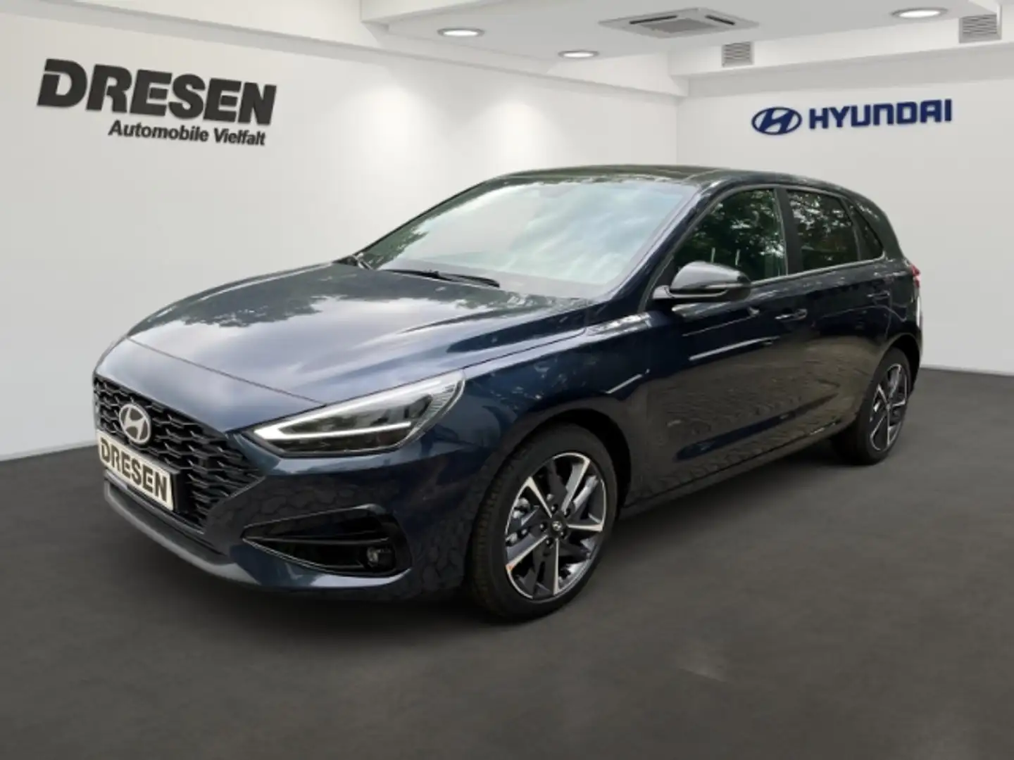 Hyundai i30 1.5 Advantage/Automatik/Panorama/Navi/Rückfahrkame Albastru - 1