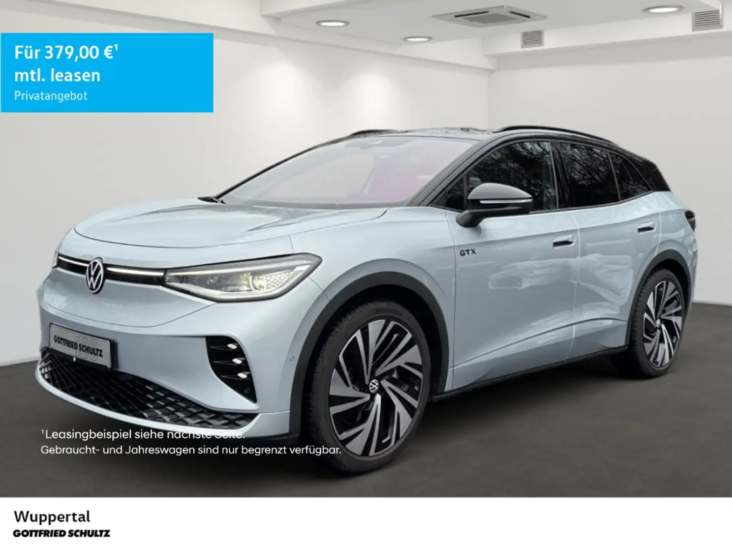 Volkswagen ID.4 GTX 250 kW 4M NAVI KAM ACC LED SHZ PDC LM Silber - 1