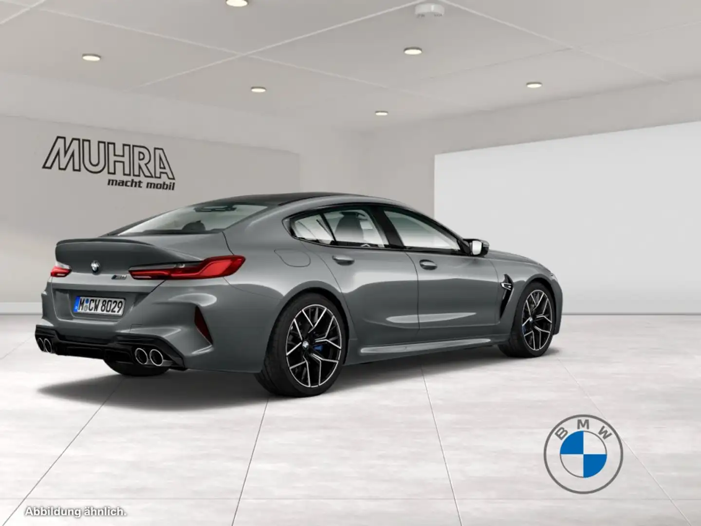 BMW M8 Competition Gran Coupé xDrive DA Prof DA+ HUD Grau - 2