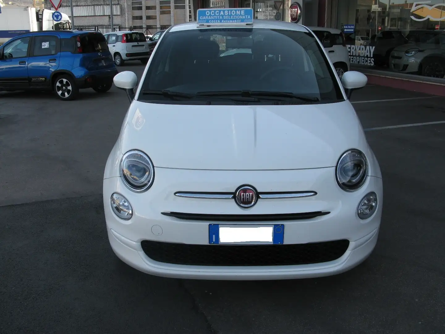 Fiat 500 500 1.0 Hybrid Cult Blanc - 2