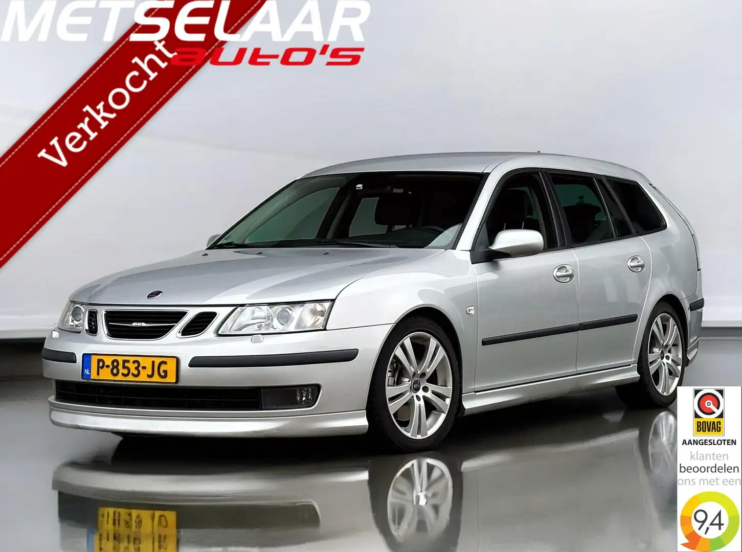 Saab 9-3 Sport Estate 2.8 T V6 Aero aut. Gris - 1