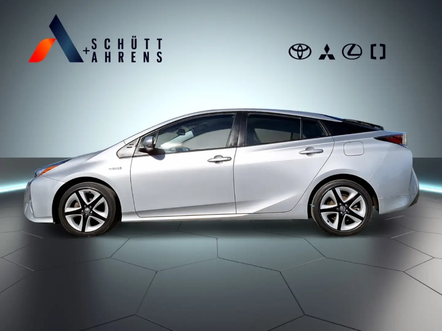 Toyota Prius 1.8 VVT-i Hybrid Comfort HUD LED Klima Keyless Argent - 2