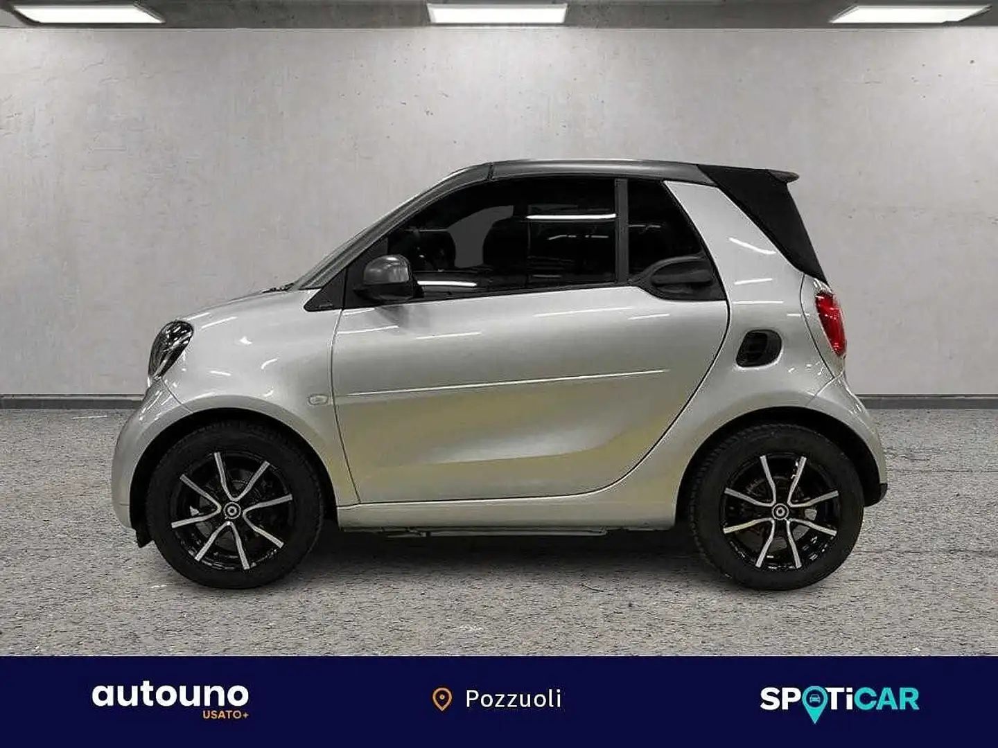 smart forTwo III Fortwo Cabrio 1.0 Prime 71cv twinamic Argento - 2