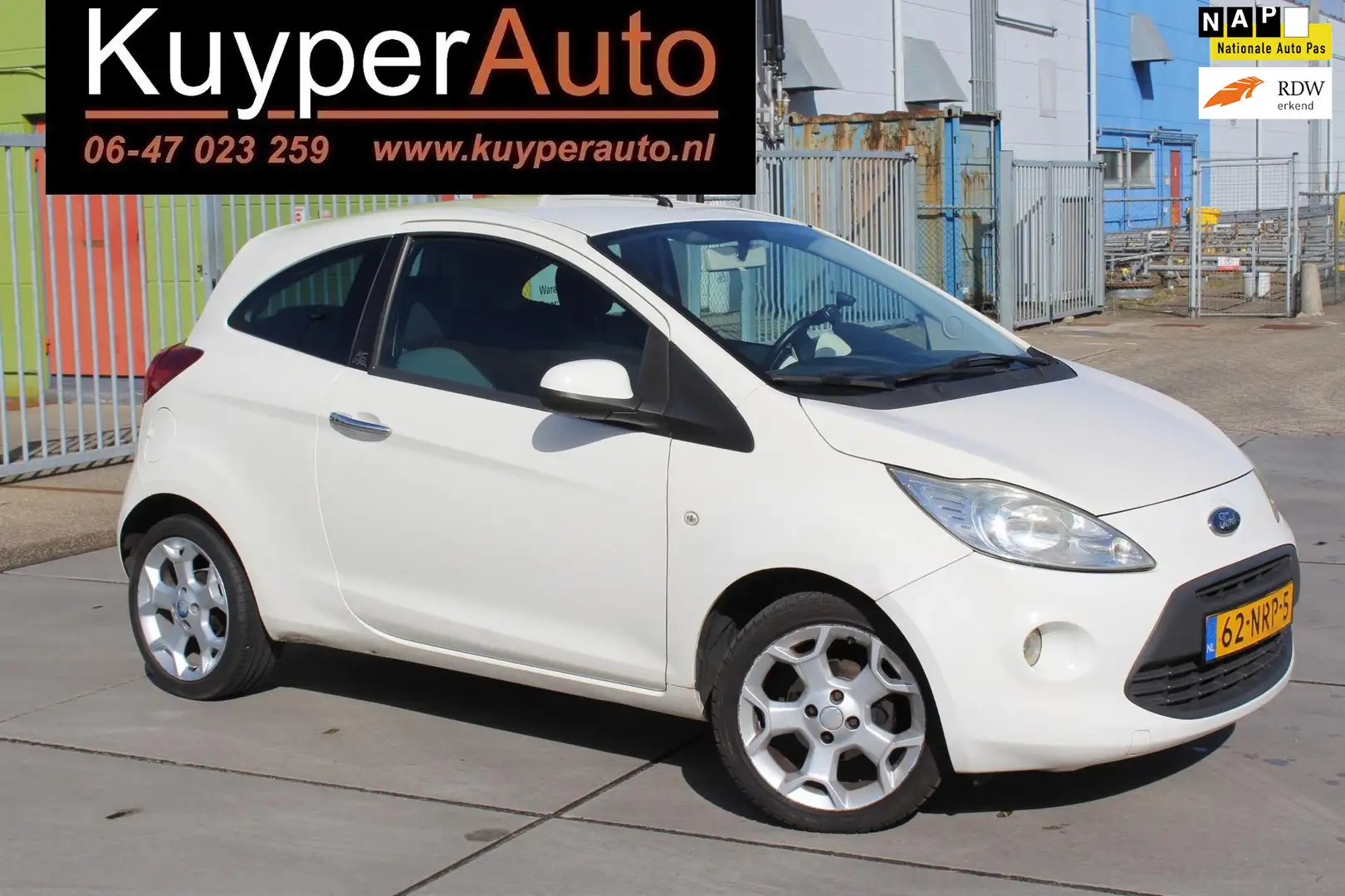 Ford Ka/Ka+ 1.2 Titanium X airco lm 2e eigenaar elektr pakk Blanc - 1