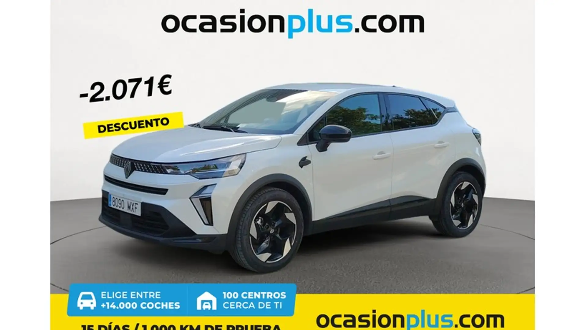 Renault Captur TCe Techno 67kW Blanc - 1