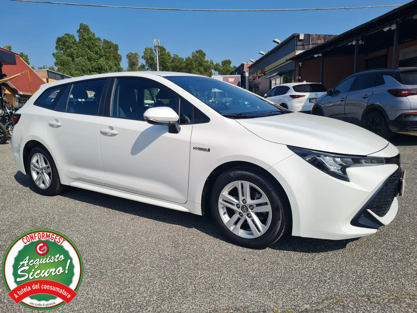 Toyota Corolla Touring Sports 1.8h Business cvt*TAGLIANDI*UNIPRO* Bianco - 1