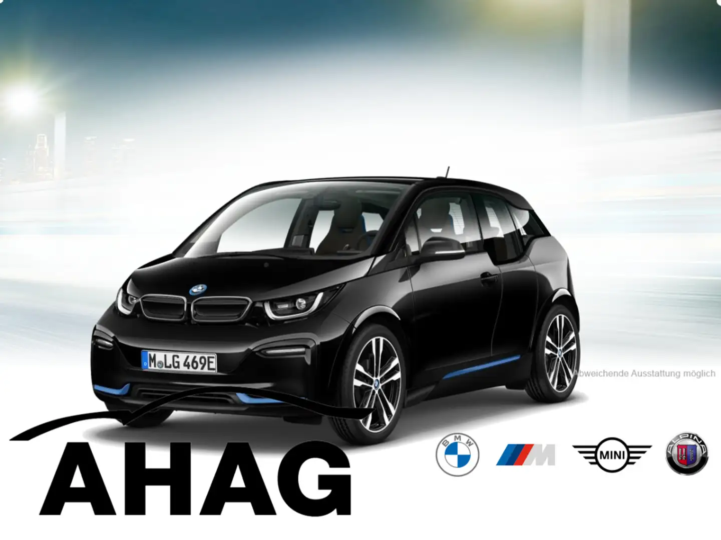 BMW i3 s (120 Ah), 135kW Navi Bluetooth PDC MP3 Schn. Kli Schwarz - 2