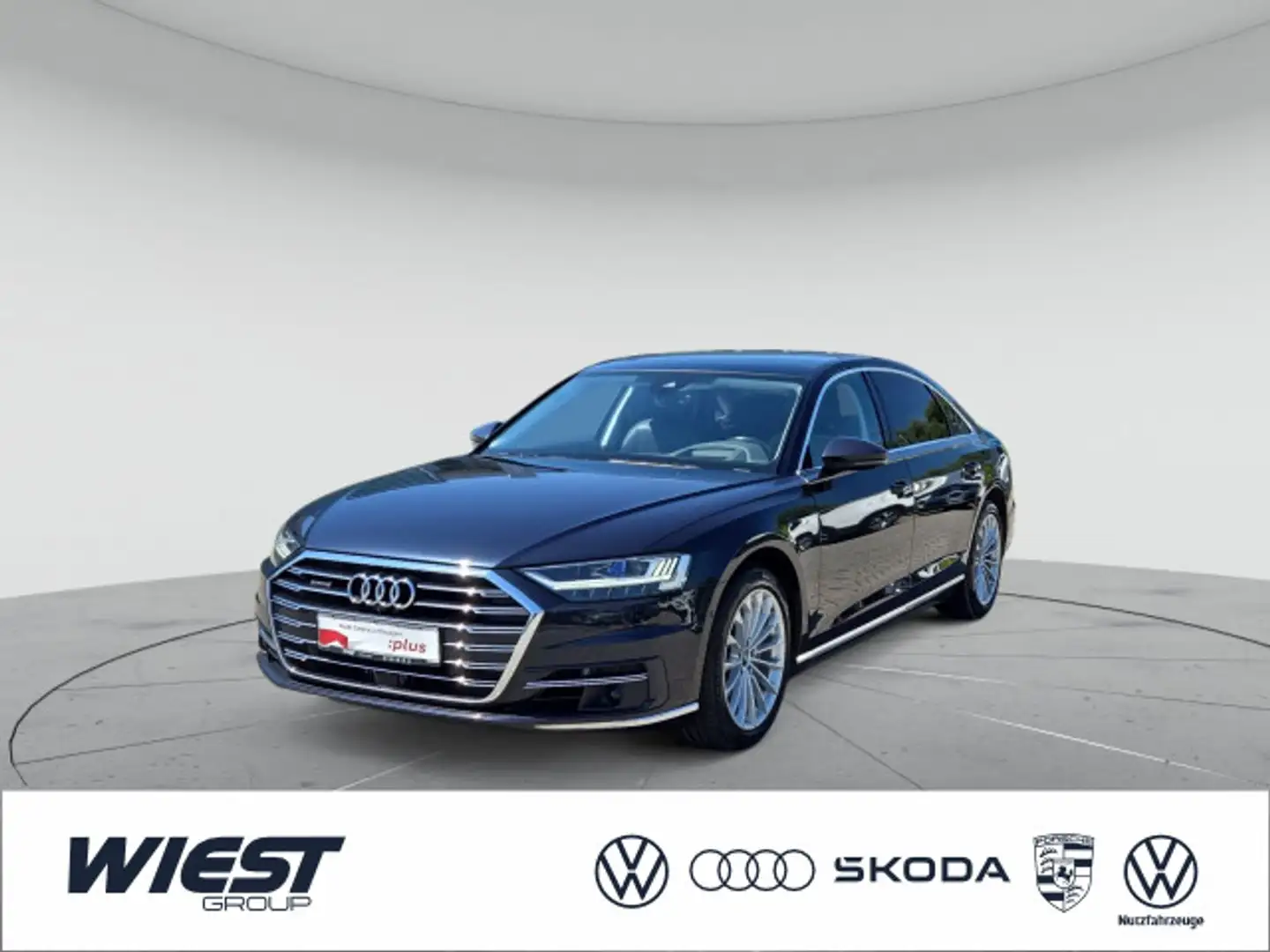 Audi A8 Lang 50 TDI, LEDER/MATRIX/360°VIEW/B&O/STHZG. Blau - 1