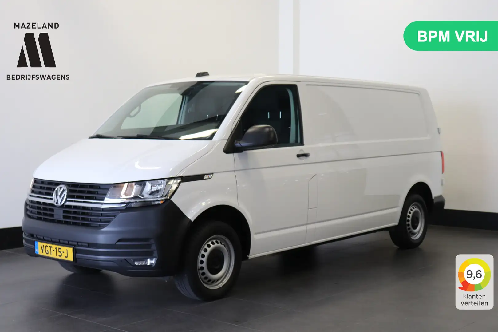 Volkswagen T6.1 Transporter 2.0 TDI 150PK L2 - EURO 6 - Airco - Navi - Cruise Blanc - 1