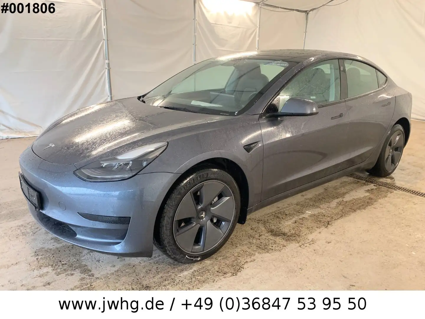 Tesla Model 3 LED Navi Wärmepumpe Ryzen Kam Autopilot Grau - 1