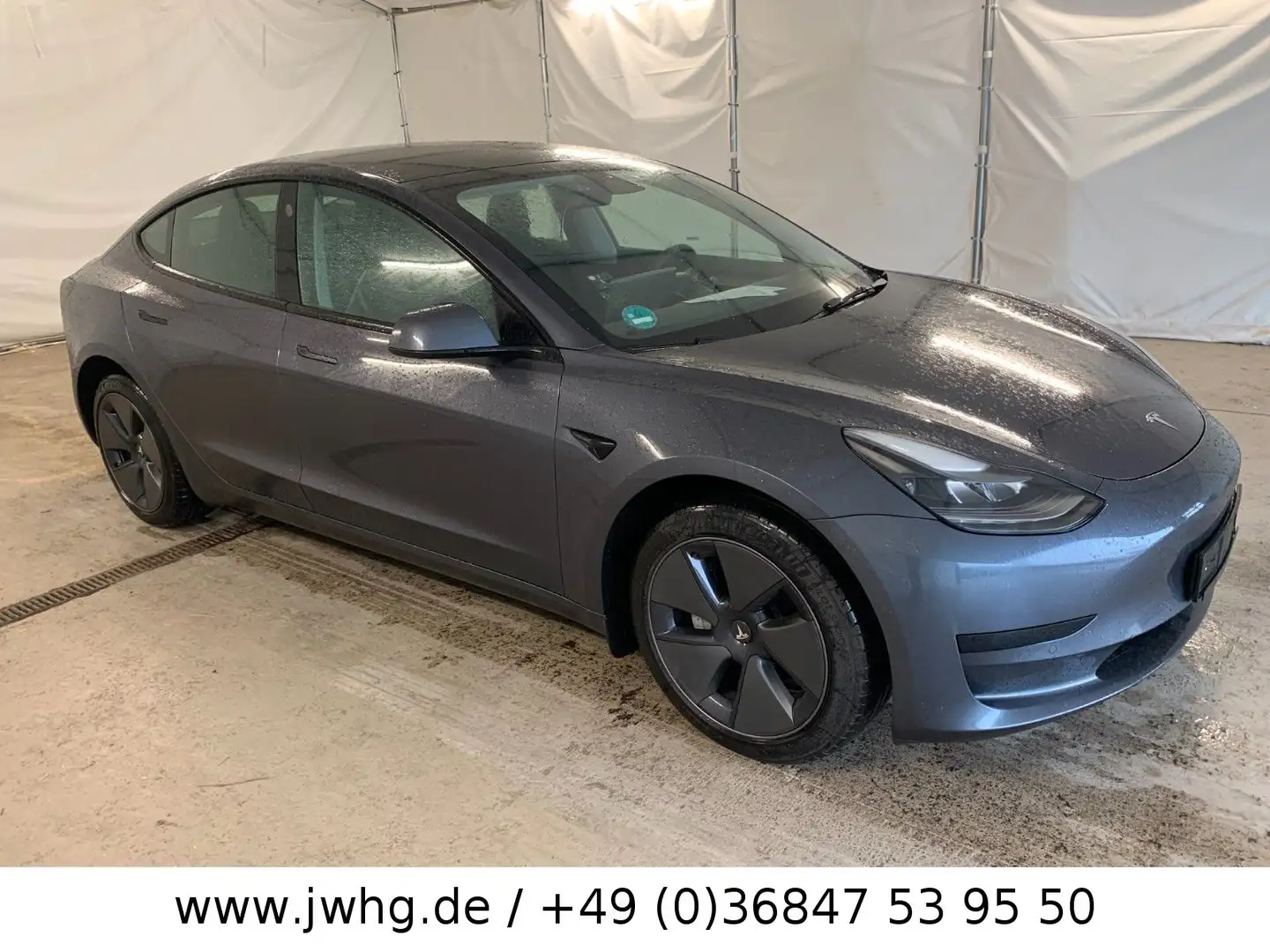 Tesla Model 3 LED Navi Wärmepumpe Ryzen Kam Autopilot Grau - 2