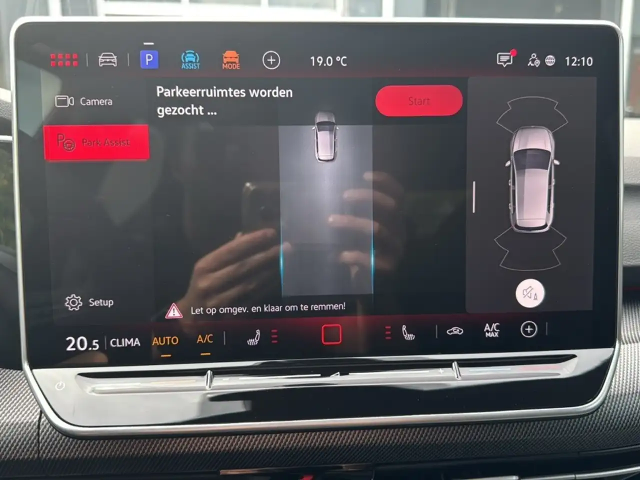 Volkswagen Golf 1.5 eTSI R-LINE PANO-DAK/CAMERA/NAVI/CARPLAY/ACC/S, миниатюра 23