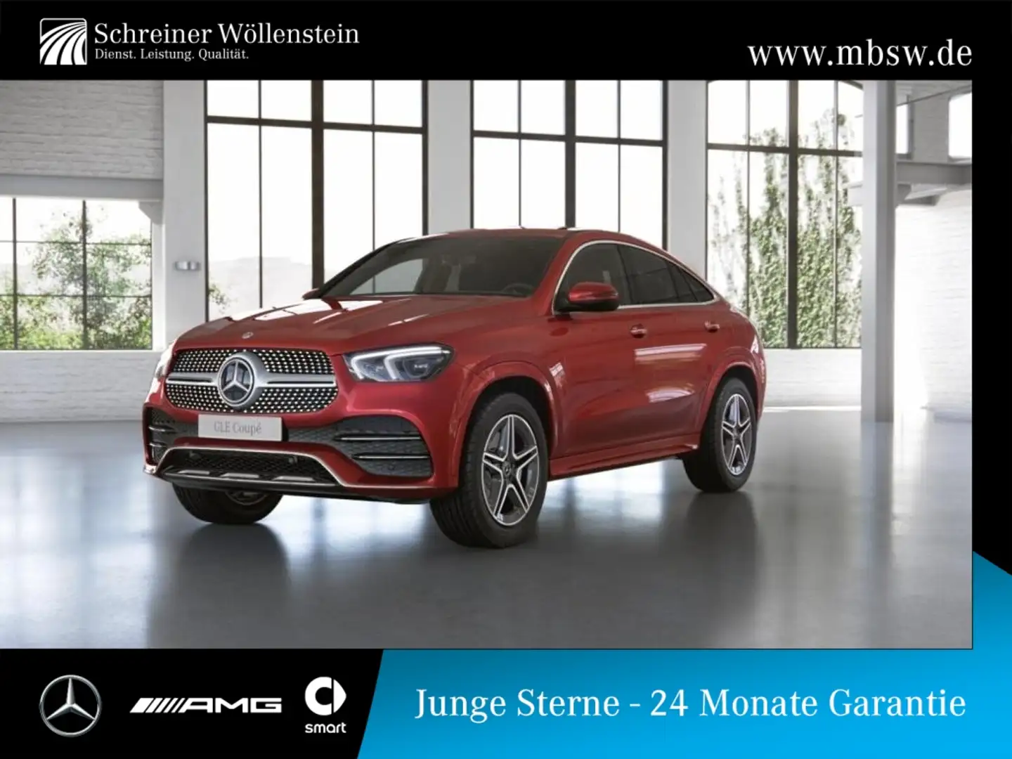 Mercedes-Benz GLE 350 e 4MATIC Coupé AMG*Ambi*MBUX*Mbeam*Wide Rot - 1