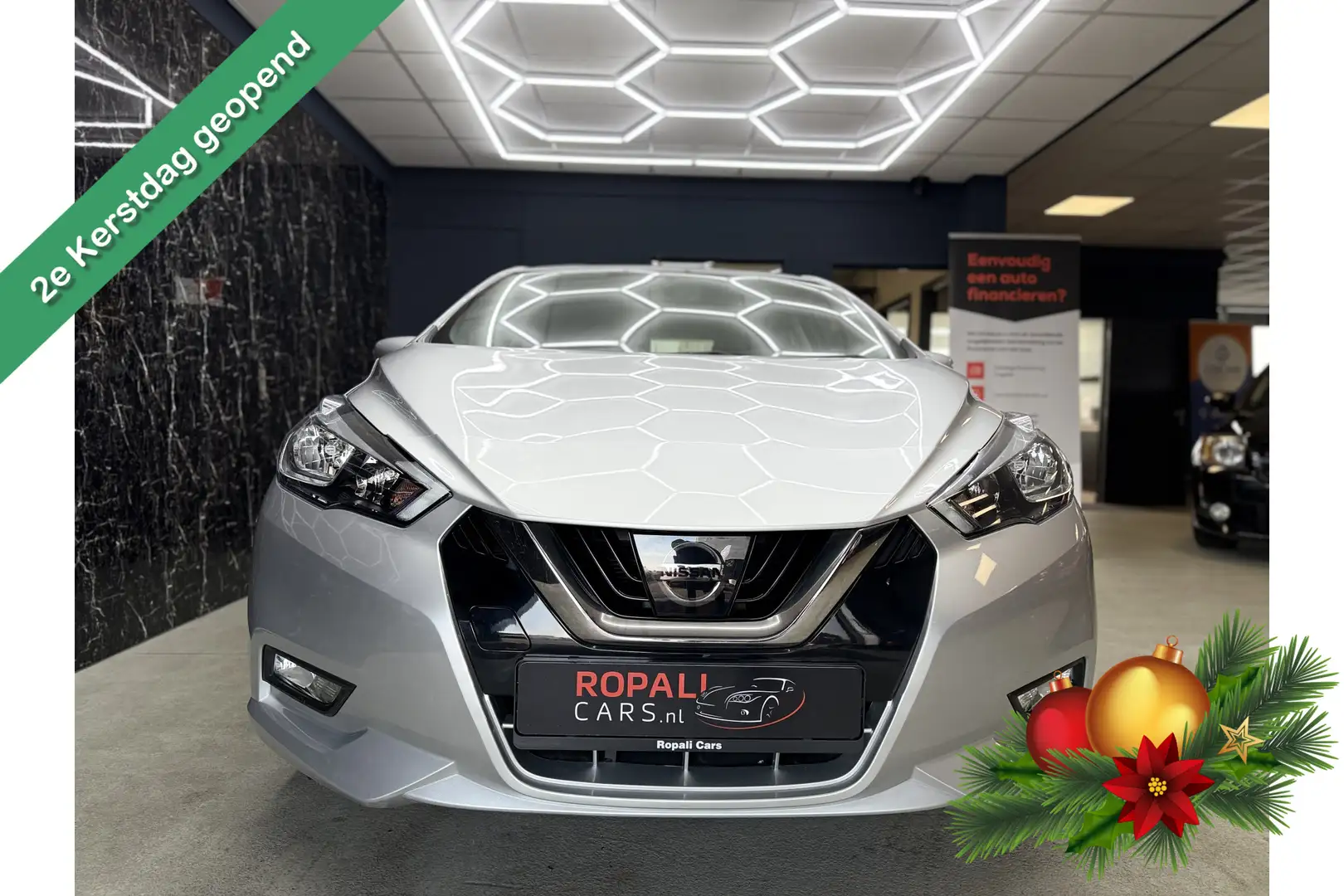 Nissan Micra 0.9 IG-T N-Connecta-Airco-Cruise-Camera Gris - 2