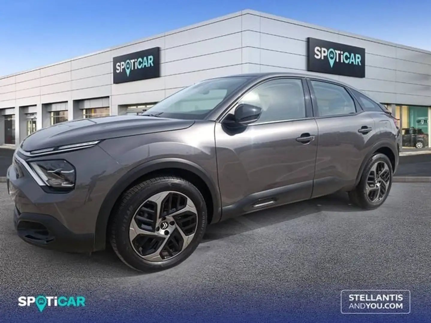 Citroen C4 PureTech 130 S&S EAT8 Plus Gris - 1