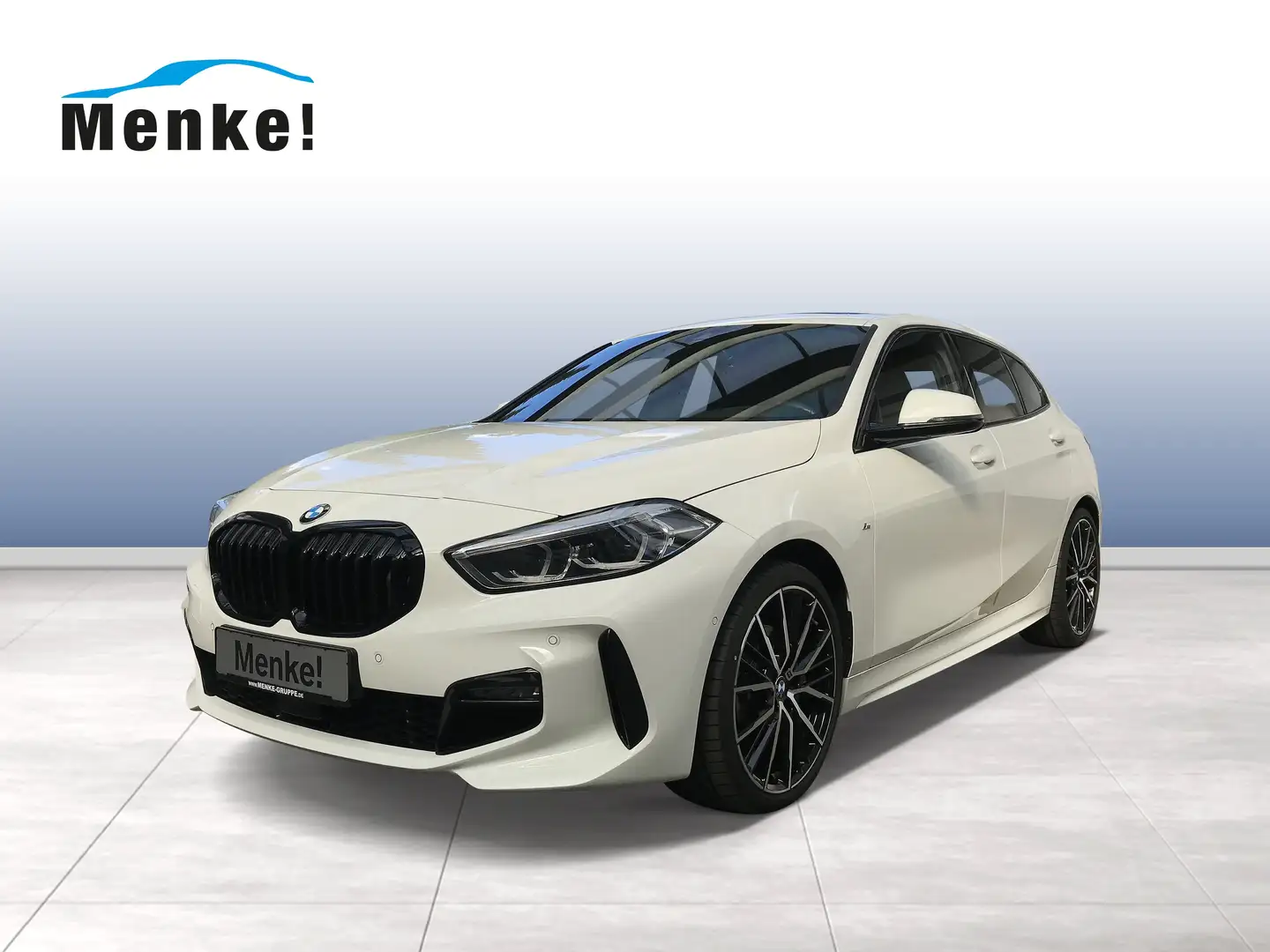 BMW 118 i   M Sport Head-Up HK HiFi DAB LED WLAN RFK Weiß - 1