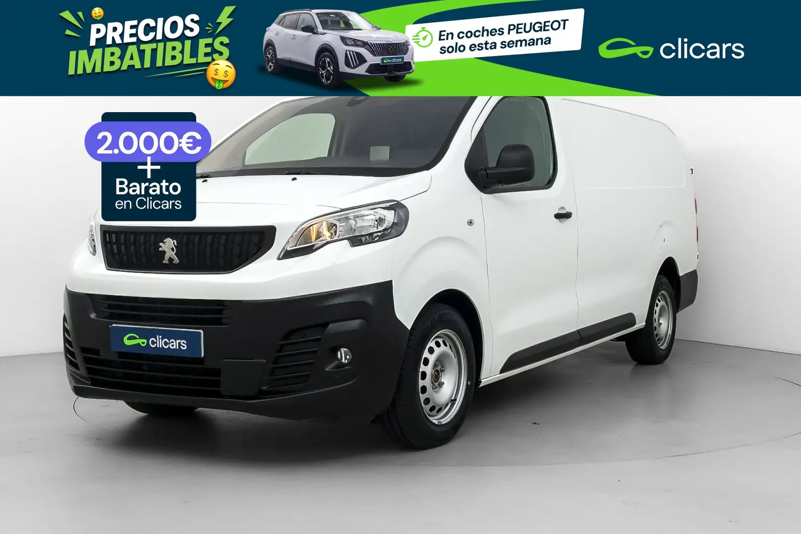 Peugeot Expert Fg. Long 1.5BlueHDi S&S Premium 100 Blanco - 1