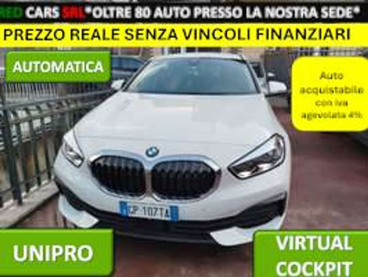 BMW 116 d AUTOMATICA -UNIPRO- GARANZIA 12 M