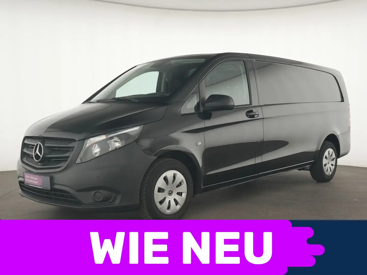 Mercedes-Benz Vito Base Bremsassistent|Klimaautomatik|Tempomat Schwarz - 1