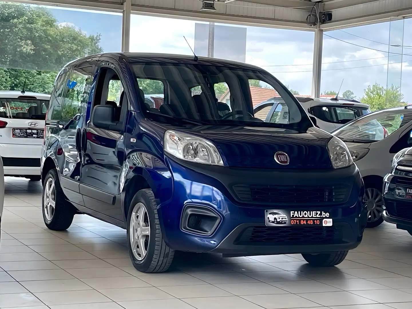 Fiat Qubo 1.4i • Airco ✅ • Garantie 12 mois Bleu - 2