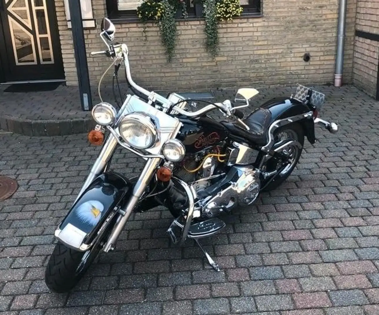 Harley-Davidson Heritage Softail Fxst Blauw - 2