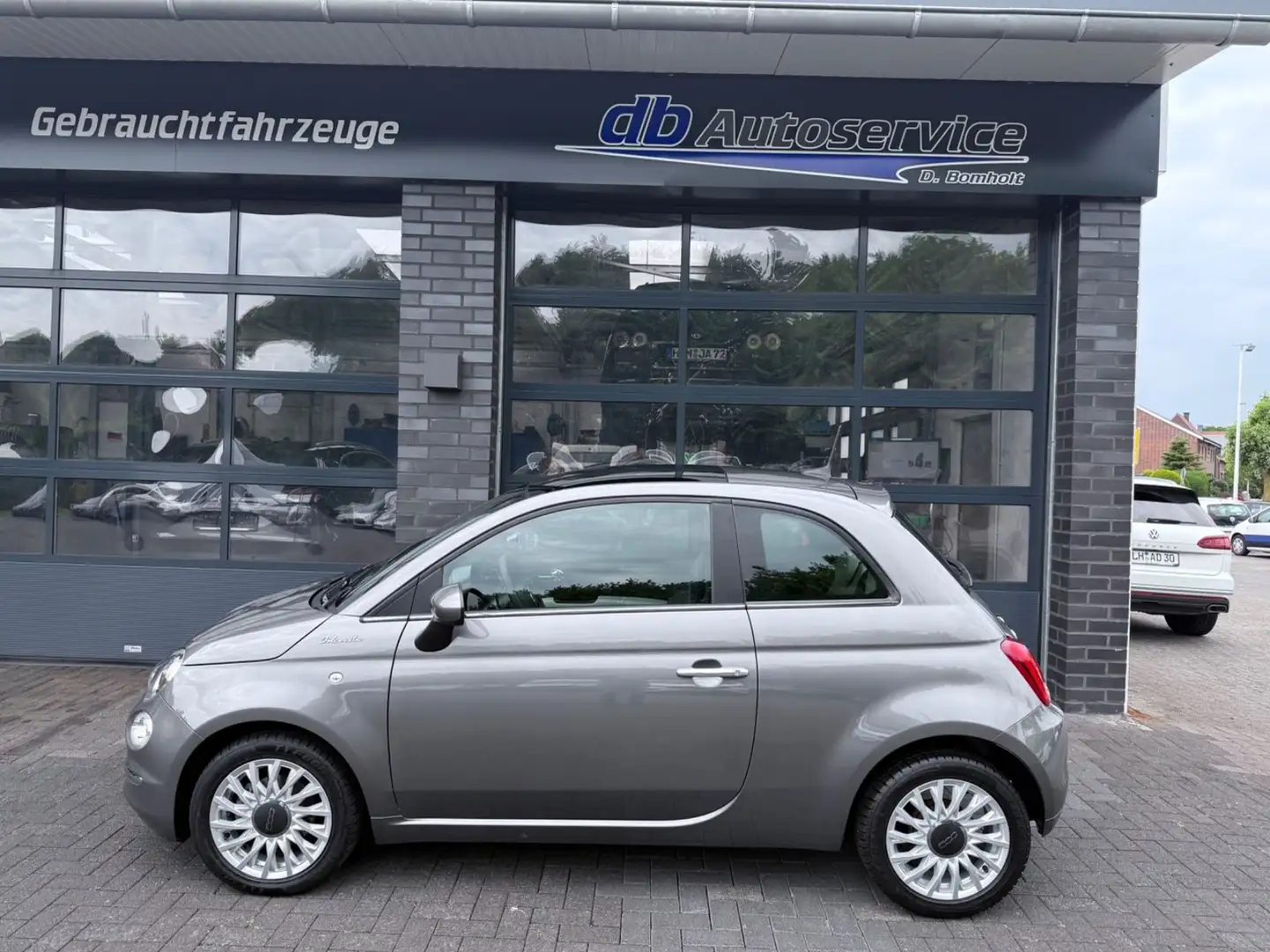 Fiat 500 Dolcevita Leder PDC Gris - 2