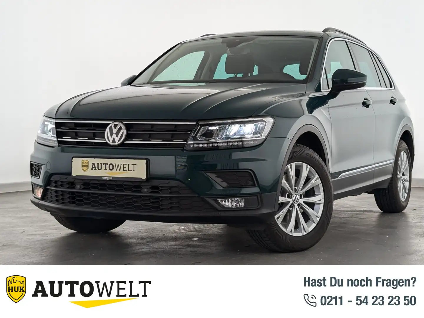 Volkswagen Tiguan Tiguan 2.0 TDI Comfortline LED+NAVI+ACC+RFK+SHZ+ Grün - 1